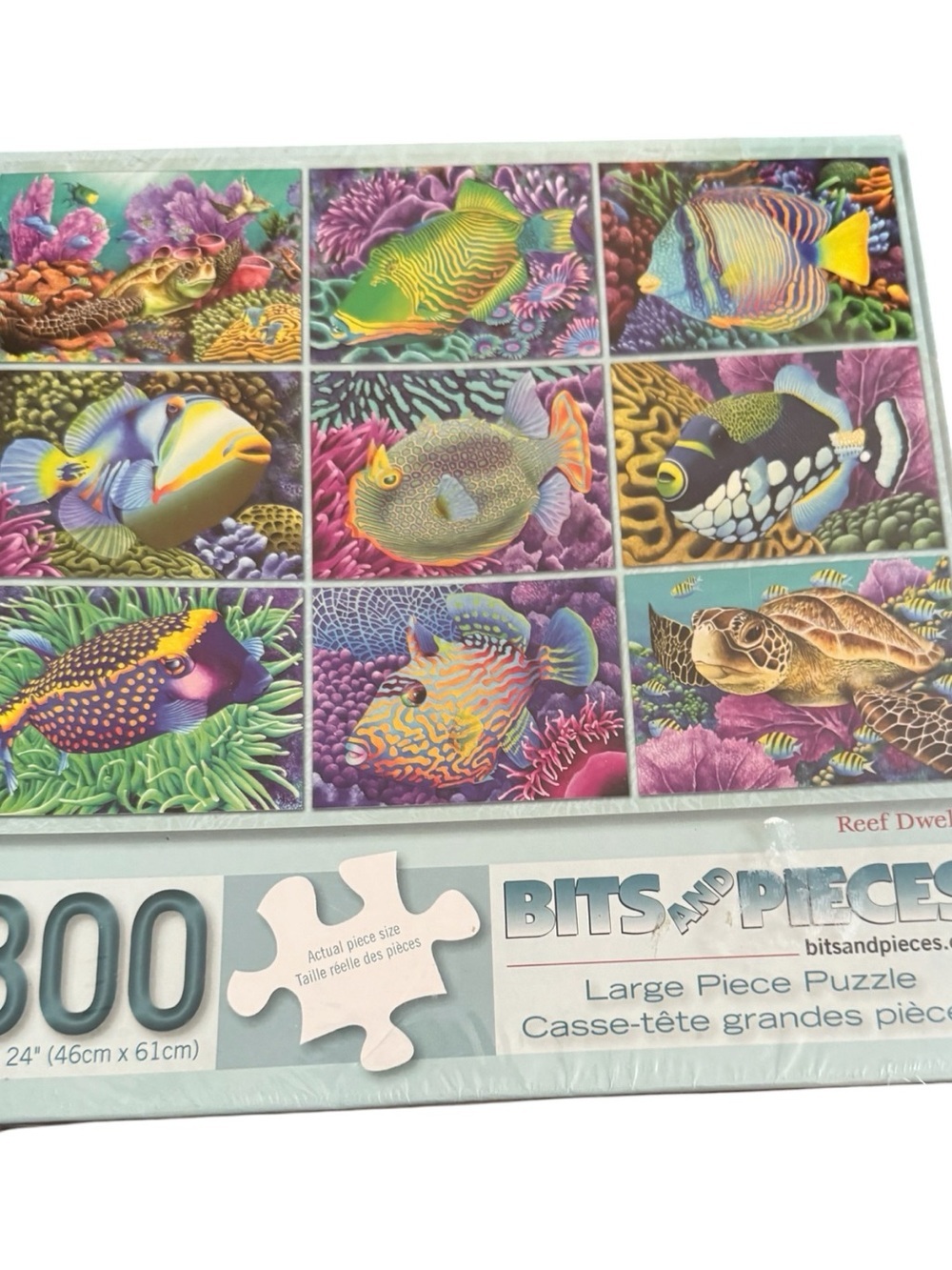 Bits & Pieces Reef Dwellers 300 Large Piece Puzzle NIP Sealed